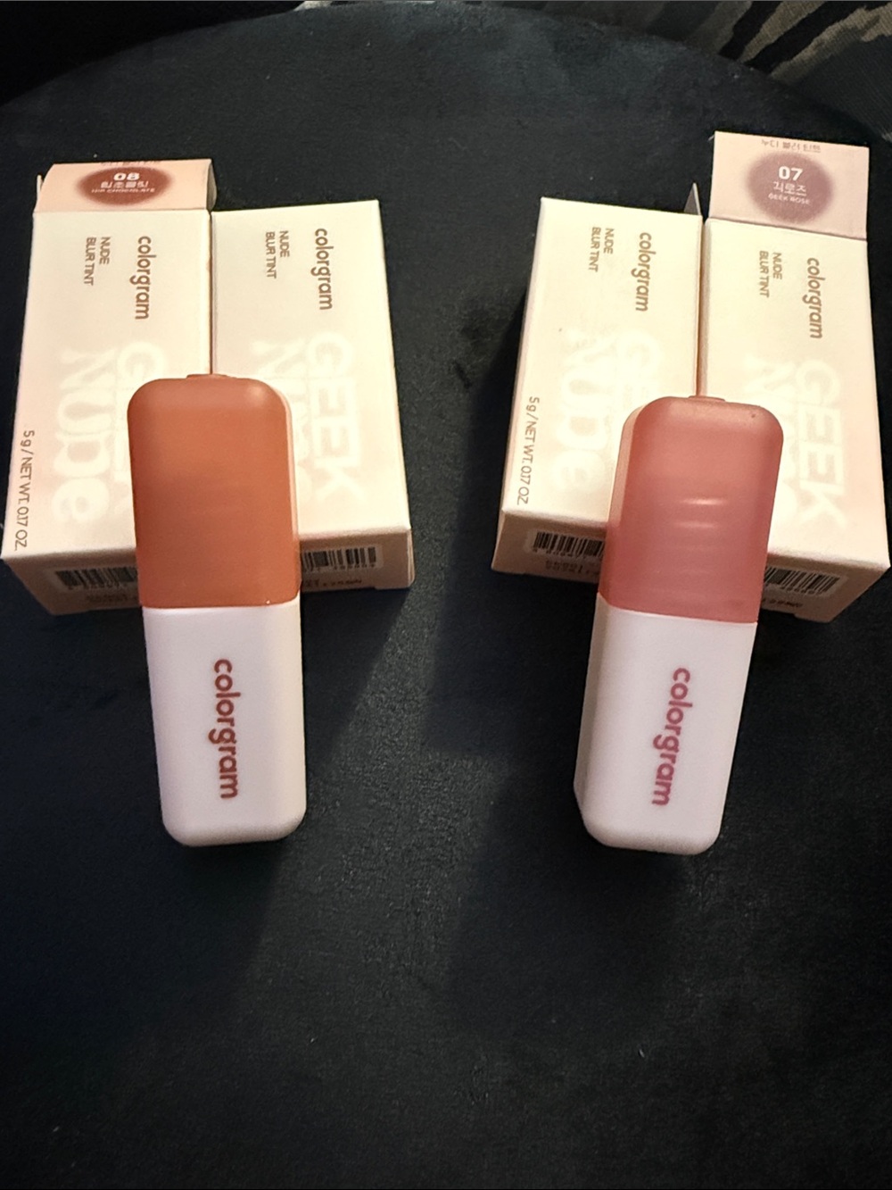 K-Beauty Colorgram Nude Blur Tint - 4 Pieces